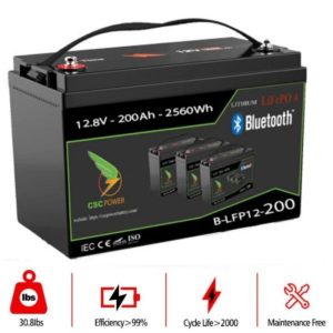 Bình điện lithium lưu trữ 12V 200Ah thay thế ắc quy a xít chì